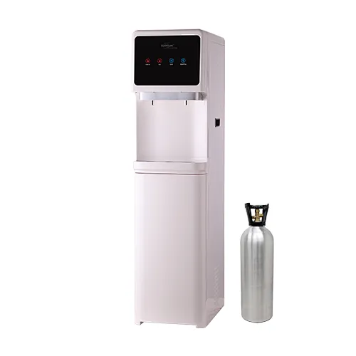 LED large screen touch sparkling water machine